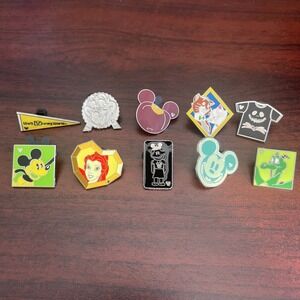 Lot Of 10 Disney Disney World Disneyland Trading Pins D15‎